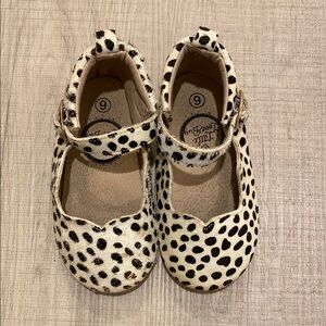 Little Love Bug Cheetah Olivia Dress Shoes